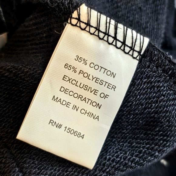 Mane Ros Elastic and Drawstring Waist with Zippered Front Pockets Black Small - Picture 4 of 8